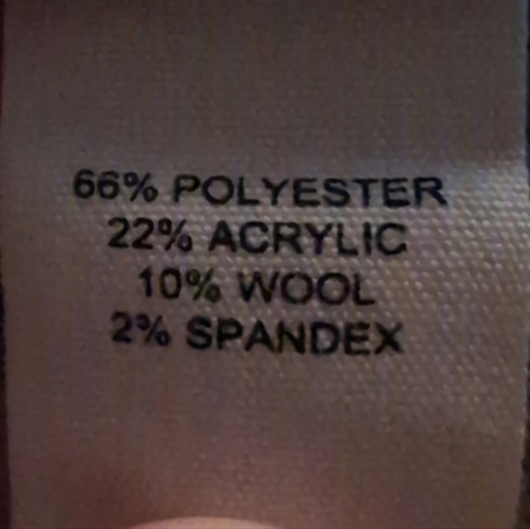 Marled Horse Intarsia Cardigan Sweater Argyle Sleeve Beige M - Anthropologie - Picture 7 of 7